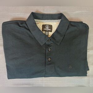 Volcom Polo Shirt | Men’s Large | Short Sleeve | Skate Surf Style